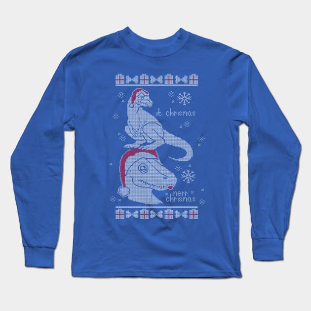 It Chrismas (Sweater) Long Sleeve T-Shirt by bekkie